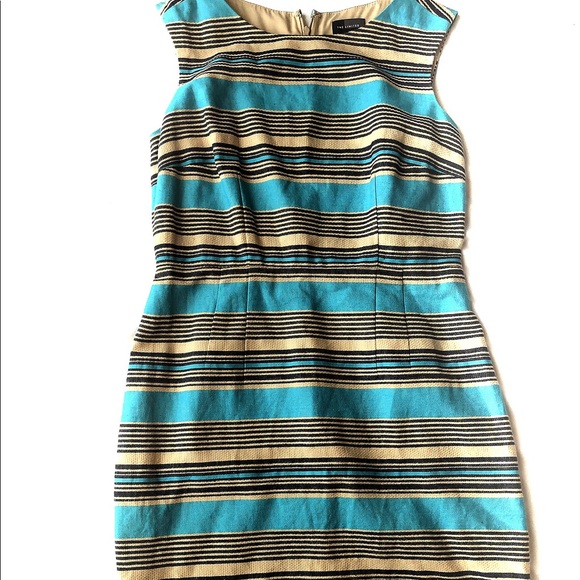 The Limited Striped Burlap Dress - Picture 2 of 7